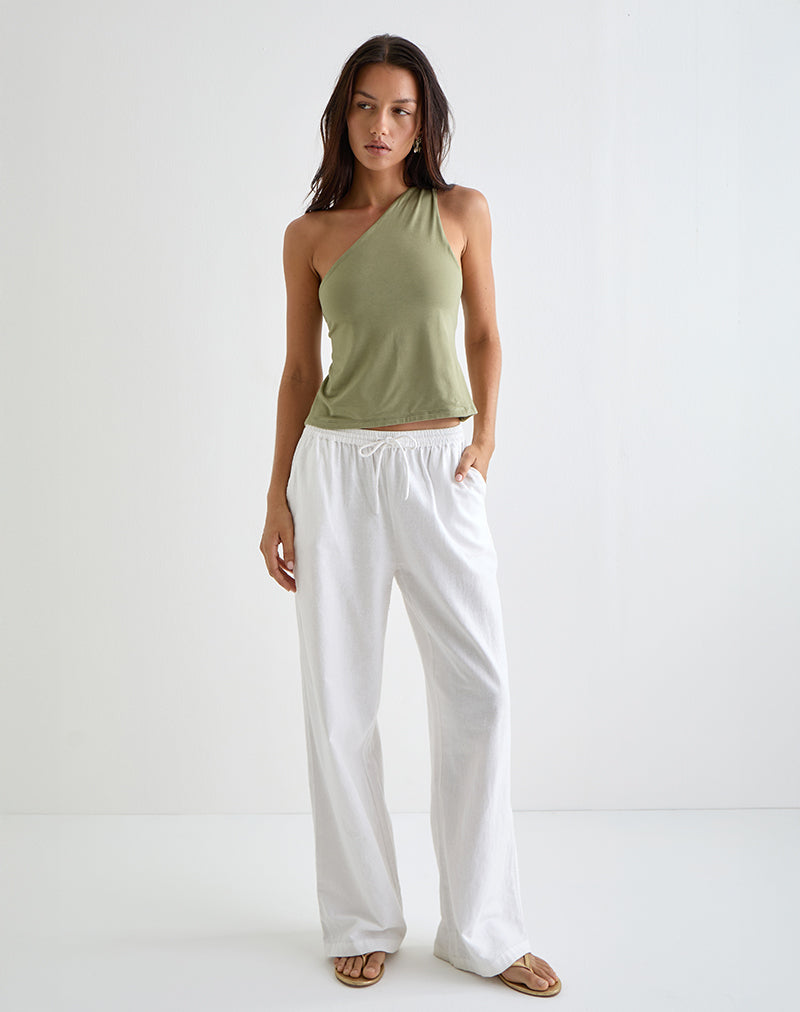 Klazari Top in Jersey Sage Green