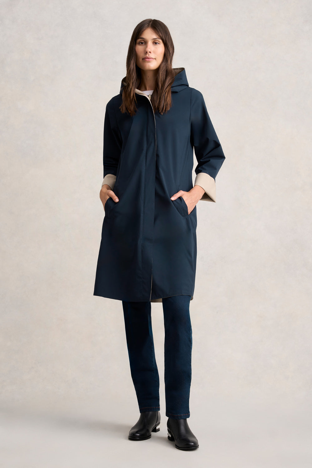Reversible Raincoat - Ink & Stone