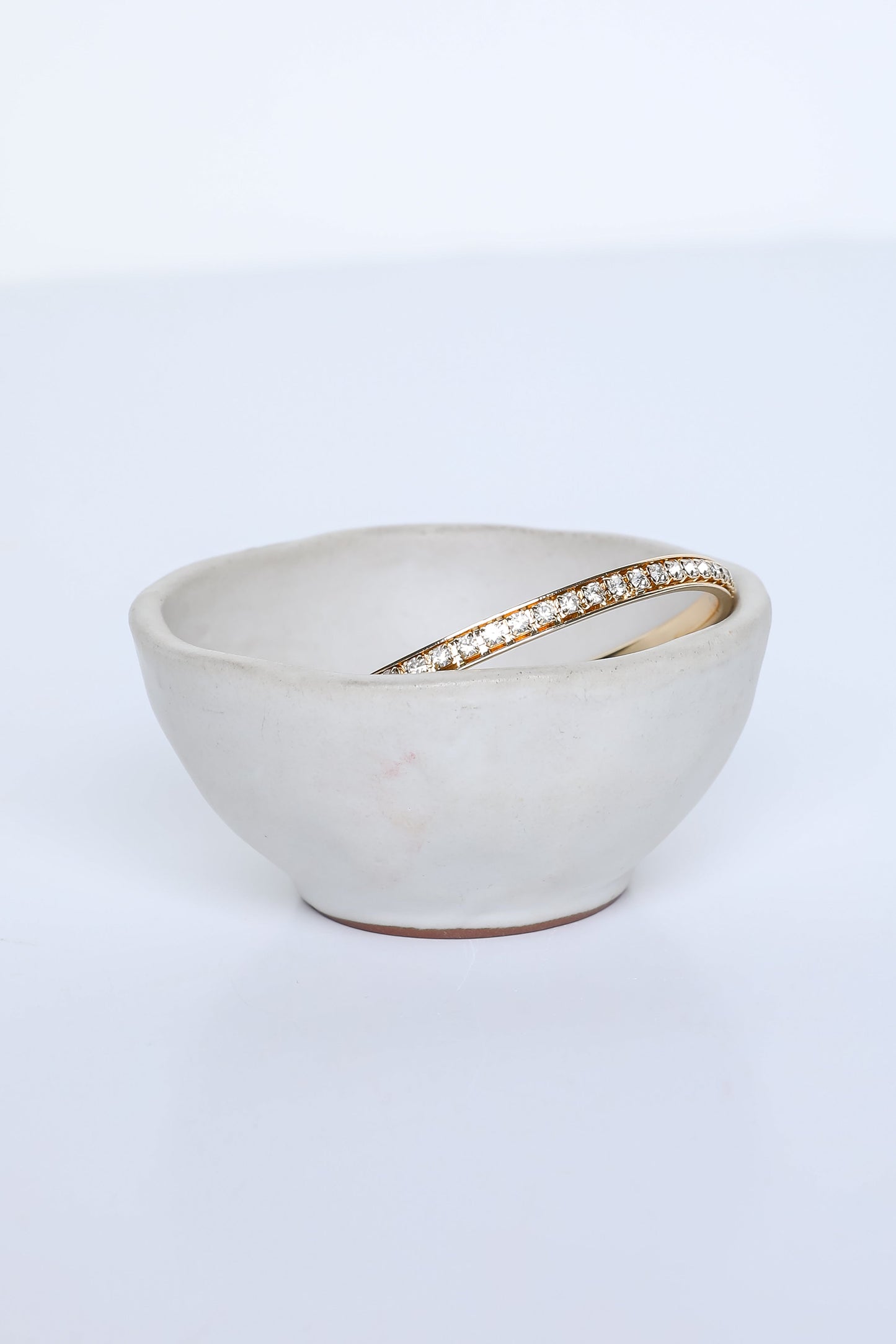 Lizzie Gold Rhinestone Cuff Bracelet